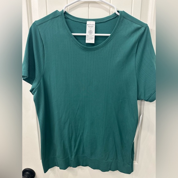Athleta Seamless In Motion Short Sleeve Tee L NWT - Picture 1 of 3